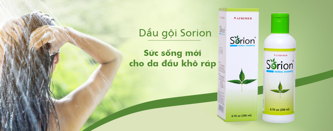 Sorion banner shampoo